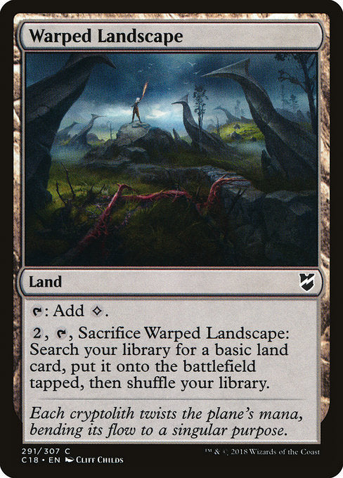 Warped Landscape [Commander 2018] | Gear Gaming Bentonville