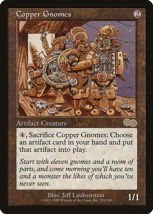 Copper Gnomes [Urza's Saga] | Gear Gaming Bentonville