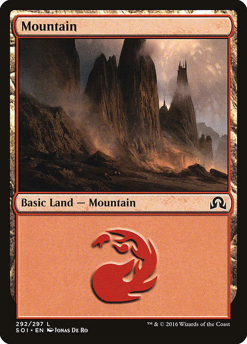 Mountain (292) [Shadows over Innistrad] | Gear Gaming Bentonville