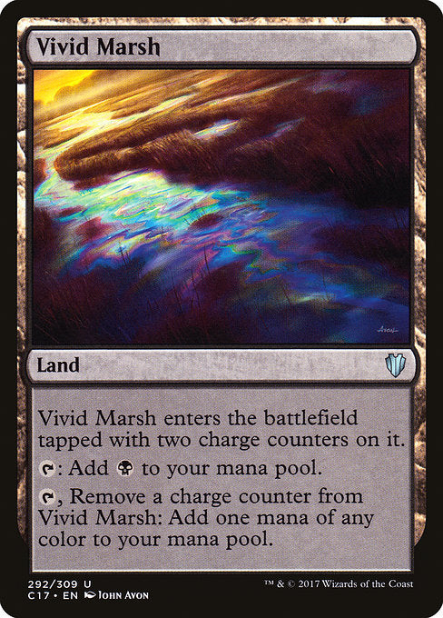 Vivid Marsh [Commander 2017] | Gear Gaming Bentonville