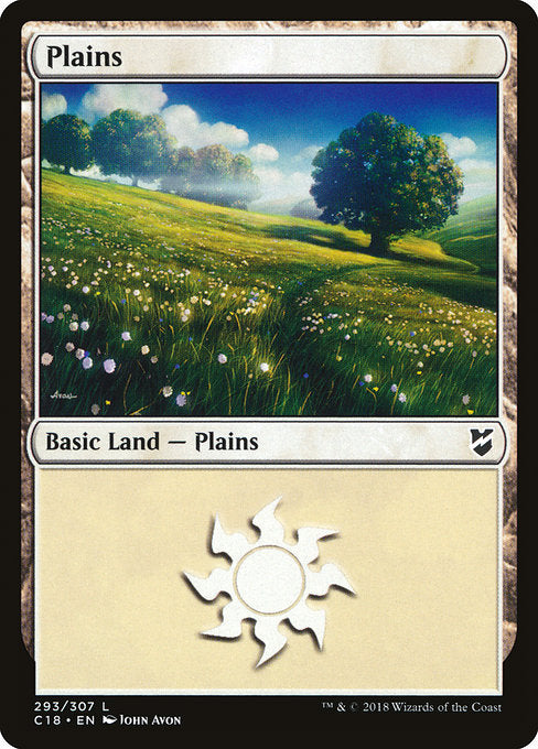 Plains (293) [Commander 2018] | Gear Gaming Bentonville