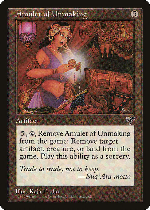 Amulet of Unmaking [Mirage] | Gear Gaming Bentonville