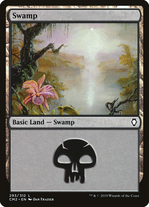 Swamp (293) [Commander Anthology Volume II] | Gear Gaming Bentonville