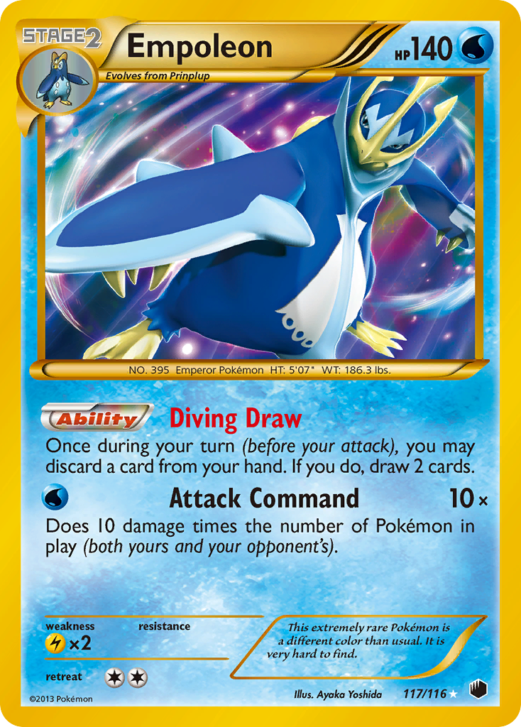 Empoleon (117/116) [Black & White: Plasma Freeze] | Gear Gaming Bentonville