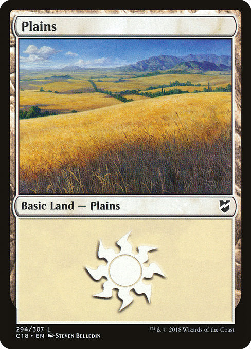 Plains (294) [Commander 2018] | Gear Gaming Bentonville