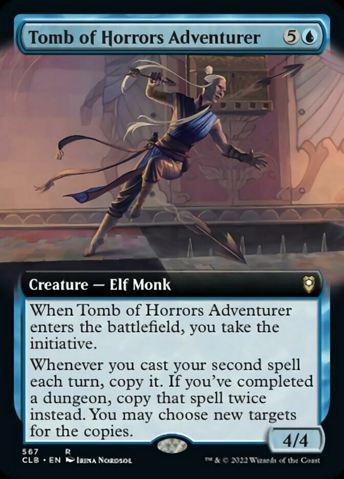 Tomb of Horrors Adventurer (Extended Art) [Commander Legends: Battle for Baldur's Gate] | Gear Gaming Bentonville