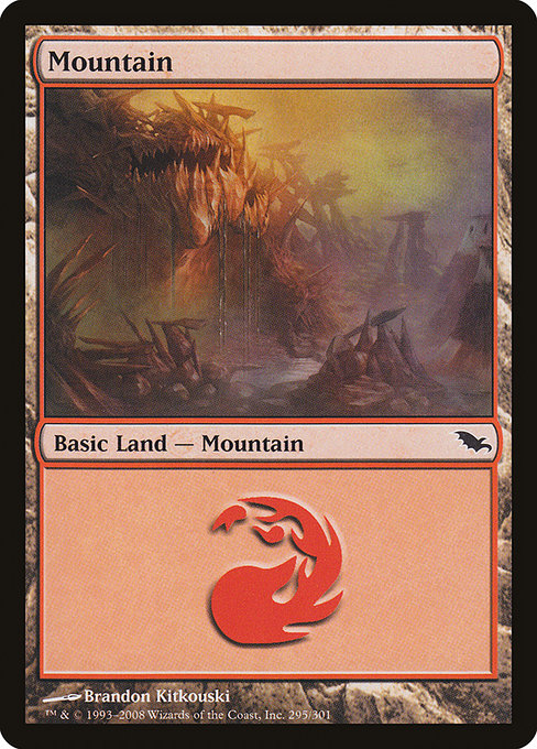 Mountain (295) [Shadowmoor] | Gear Gaming Bentonville