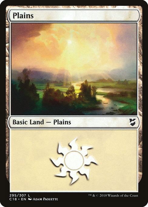 Plains (295) [Commander 2018] | Gear Gaming Bentonville