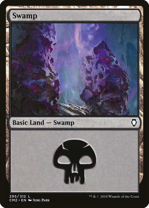 Swamp (295) [Commander Anthology Volume II] | Gear Gaming Bentonville