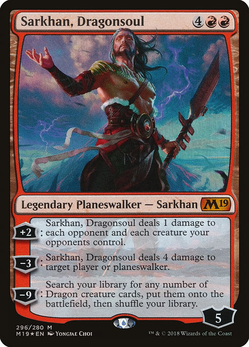 Sarkhan, Dragonsoul [Core Set 2019] | Gear Gaming Bentonville