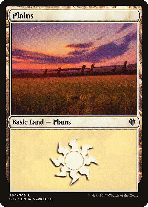 Plains (296) [Commander 2017] | Gear Gaming Bentonville