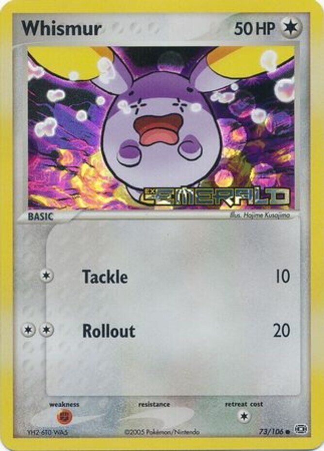 Whismur (73/106) (Stamped) [EX: Emerald] | Gear Gaming Bentonville