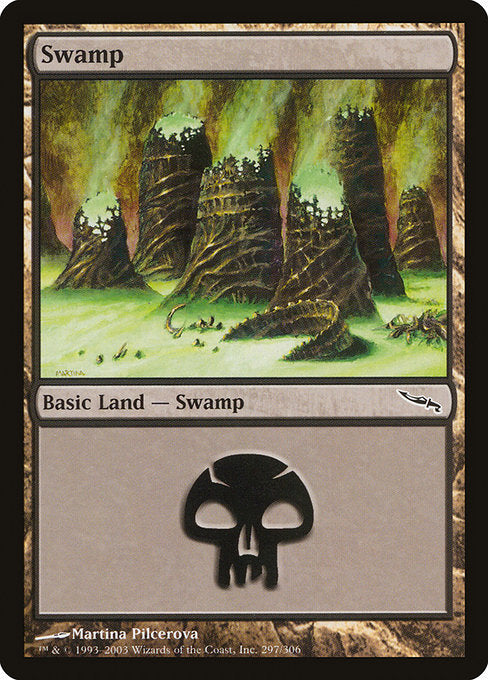 Swamp (297) [Mirrodin] | Gear Gaming Bentonville