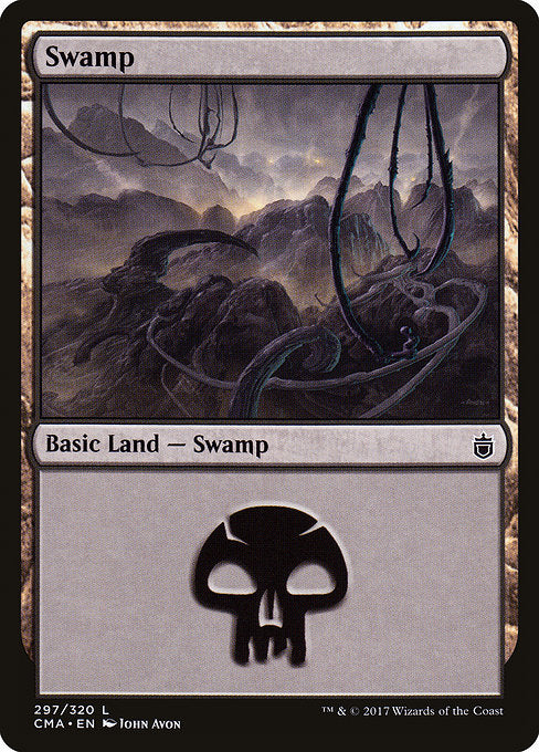 Swamp (297) [Commander Anthology] | Gear Gaming Bentonville