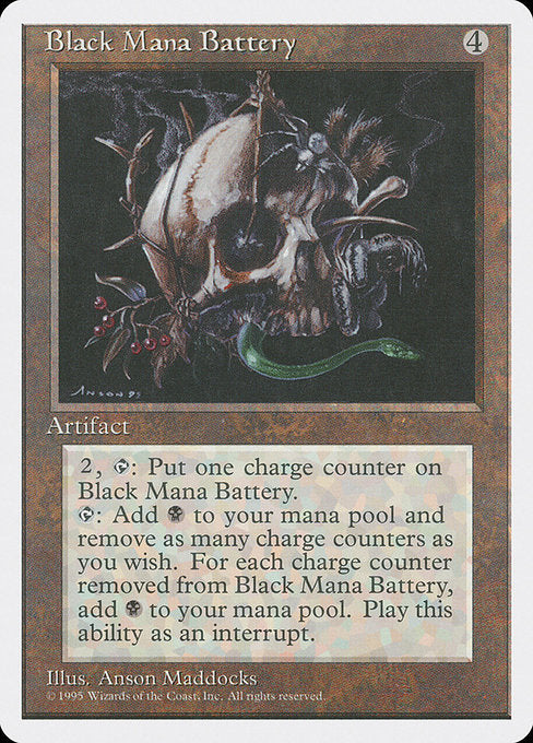 Black Mana Battery [Fourth Edition] | Gear Gaming Bentonville