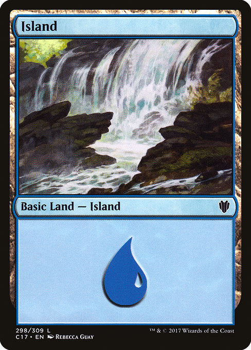 Island (298) [Commander 2017] | Gear Gaming Bentonville