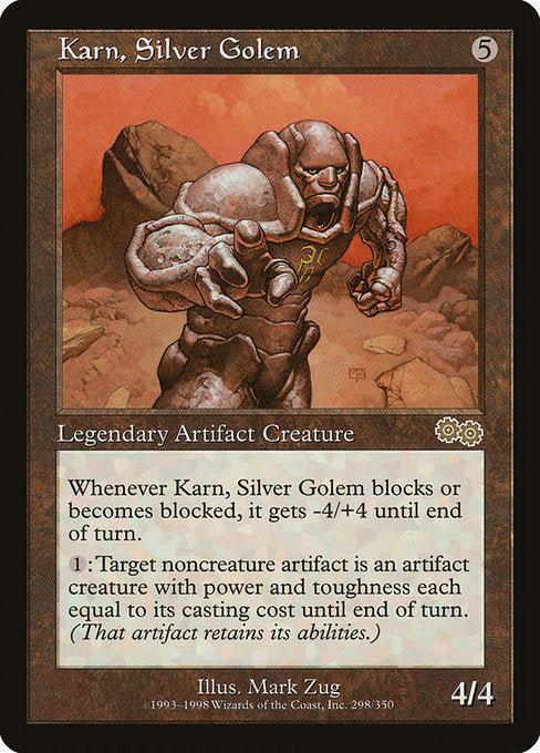 Karn, Silver Golem [Urza's Saga] | Gear Gaming Bentonville