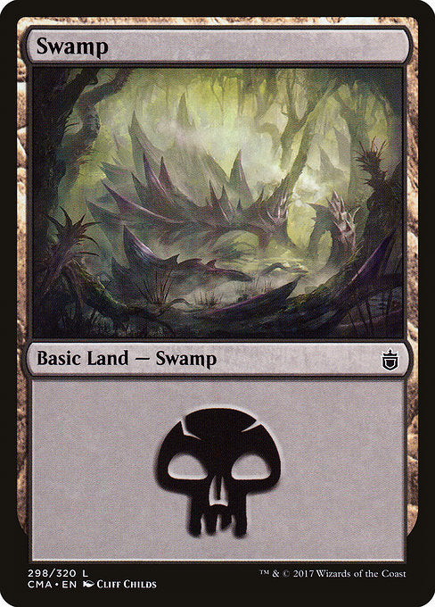 Swamp (298) [Commander Anthology] | Gear Gaming Bentonville