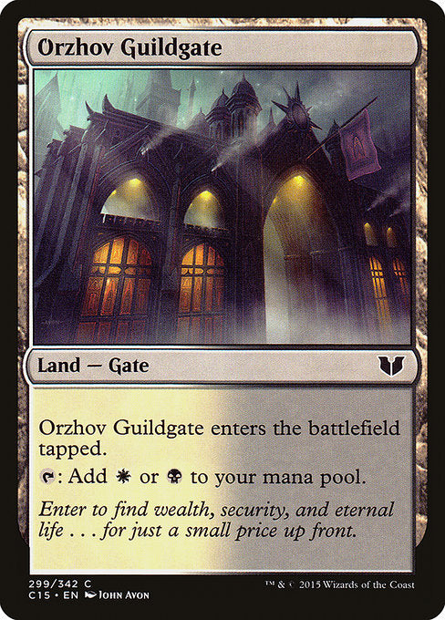 Orzhov Guildgate [Commander 2015] | Gear Gaming Bentonville