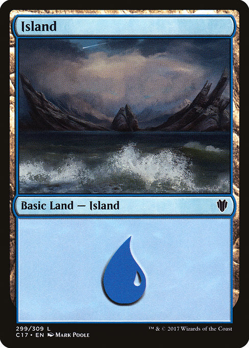 Island (299) [Commander 2017] | Gear Gaming Bentonville