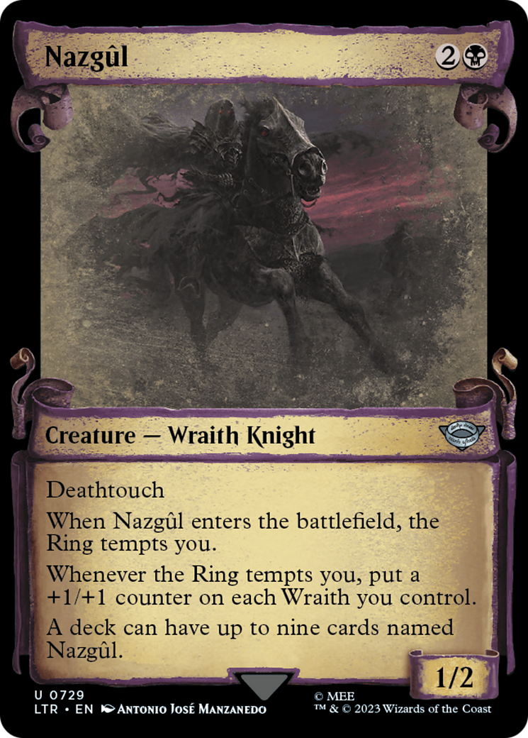 Nazgul (0729) [The Lord of the Rings: Tales of Middle-Earth Showcase Scrolls] | Gear Gaming Bentonville