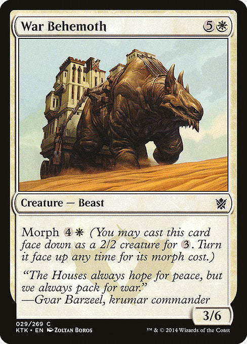 War Behemoth [Khans of Tarkir] | Gear Gaming Bentonville