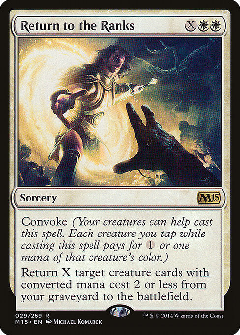 Return to the Ranks [Magic 2015 (M15)] | Gear Gaming Bentonville