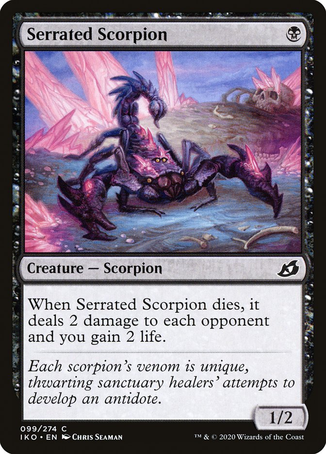 Serrated Scorpion [Ikoria: Lair of Behemoths] | Gear Gaming Bentonville