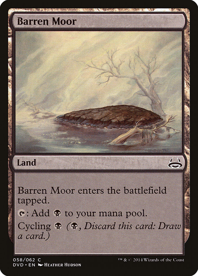 Barren Moor (Divine vs. Demonic) [Duel Decks Anthology] | Gear Gaming Bentonville