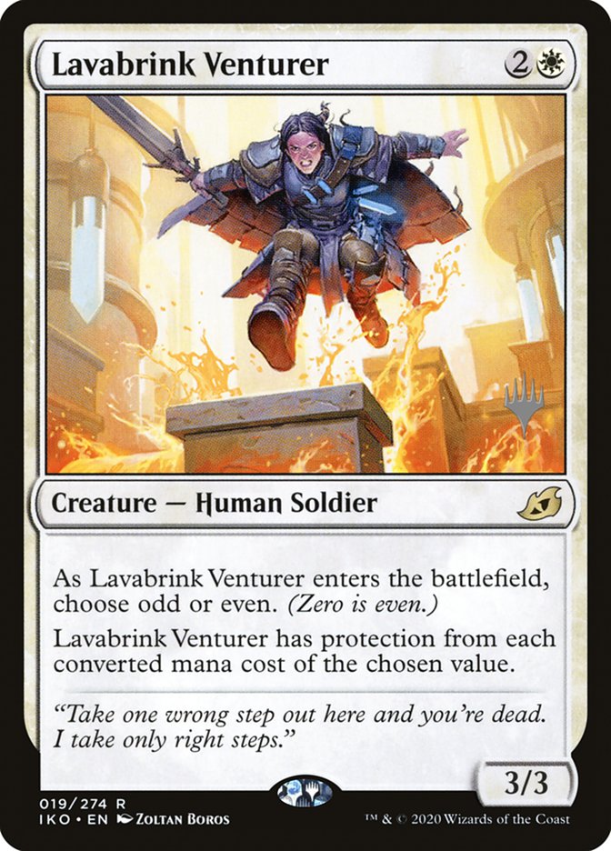 Lavabrink Venturer (Promo Pack) [Ikoria: Lair of Behemoths Promos] | Gear Gaming Bentonville