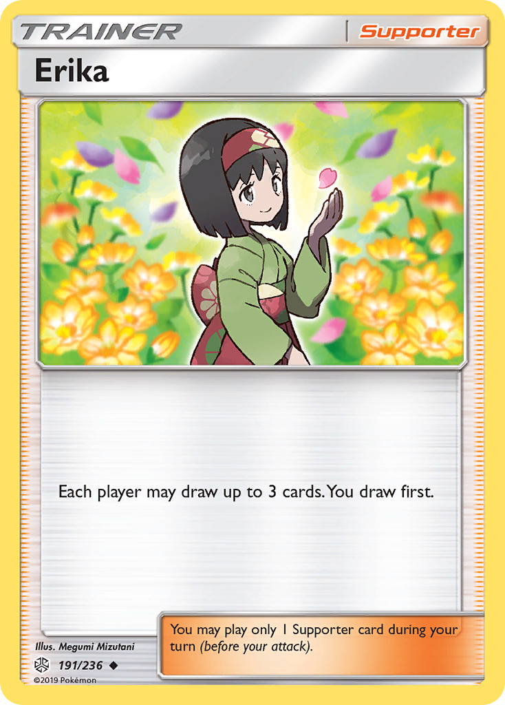 Erika (191/236) [Sun & Moon: Cosmic Eclipse] | Gear Gaming Bentonville