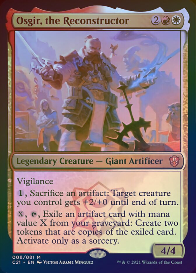 Osgir, the Reconstructor (Display Commander) [Commander 2021] | Gear Gaming Bentonville