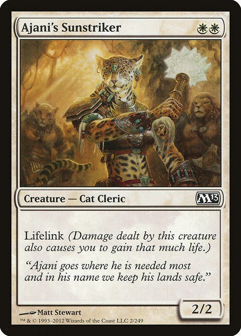 Ajani's Sunstriker [Magic 2013 (M13)] | Gear Gaming Bentonville