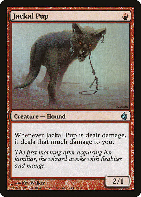 Jackal Pup [Premium Deck Series: Fire and Lightning] | Gear Gaming Bentonville