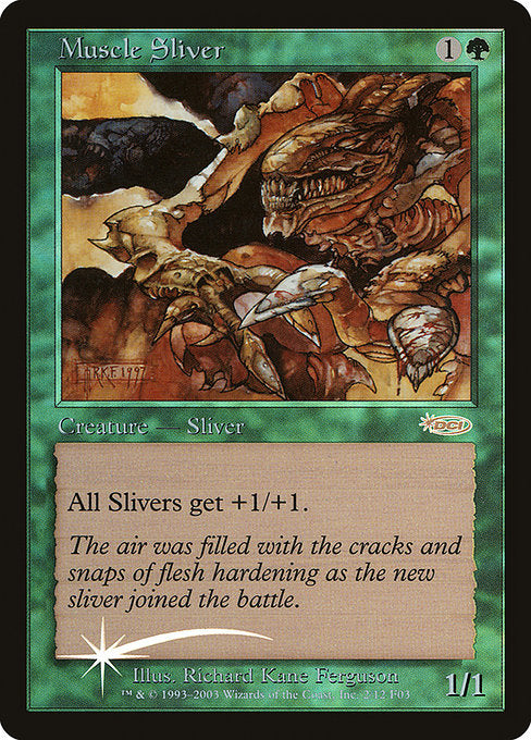 Muscle Sliver [FNM Promos] | Gear Gaming Bentonville