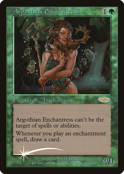 Argothian Enchantress [Judge Promos] | Gear Gaming Bentonville