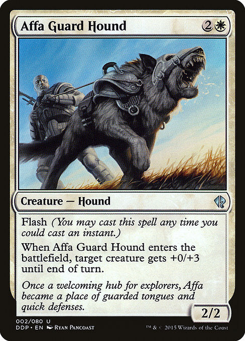 Affa Guard Hound [Duel Decks: Zendikar vs. Eldrazi] | Gear Gaming Bentonville