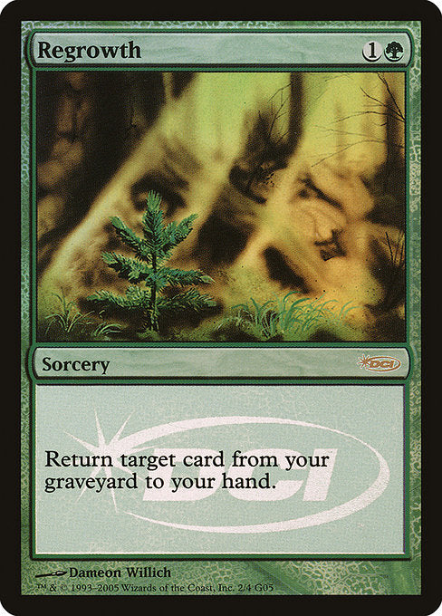 Regrowth [Judge Promos] | Gear Gaming Bentonville