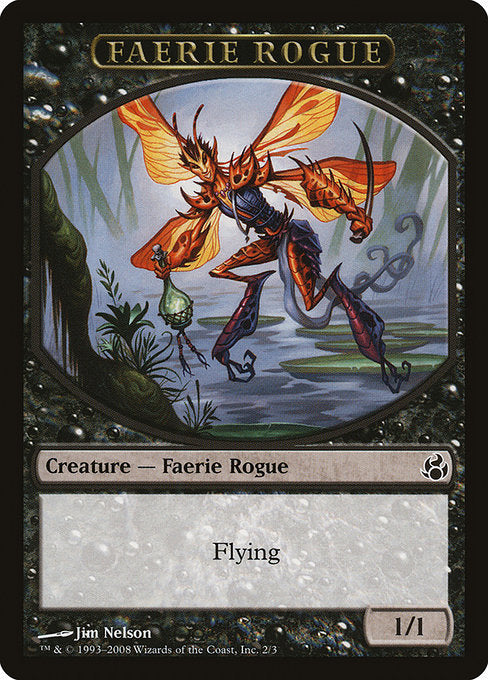 Faerie Rogue Token (Black) [Morningtide] | Gear Gaming Bentonville