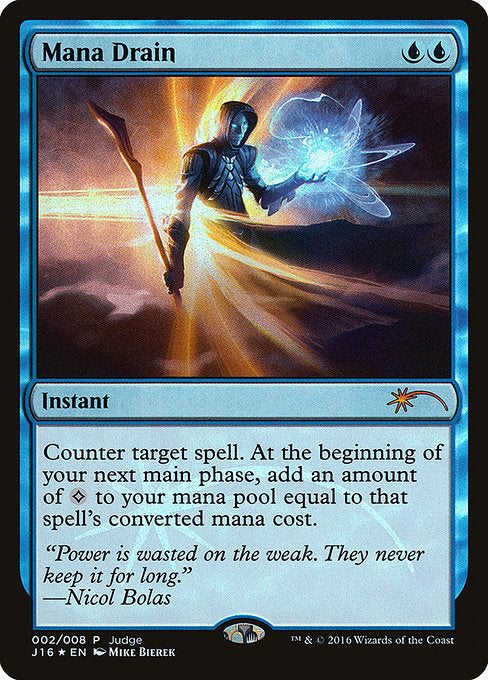 Mana Drain [Judge Promos] | Gear Gaming Bentonville