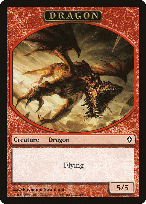 Dragon Token [Worldwake] | Gear Gaming Bentonville