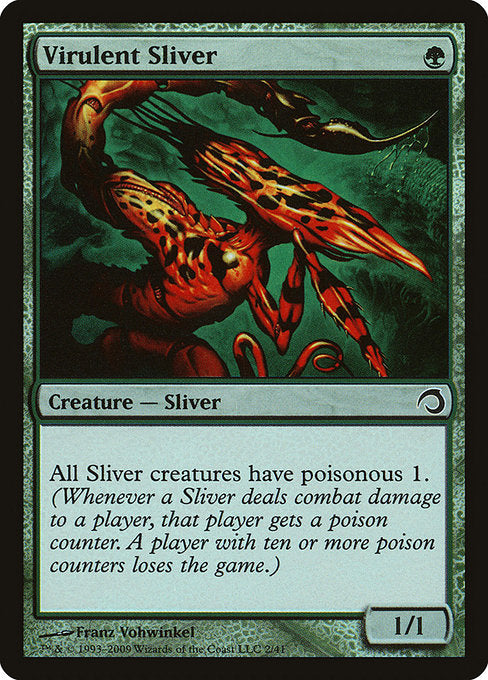 Virulent Sliver [Premium Deck Series: Slivers] | Gear Gaming Bentonville