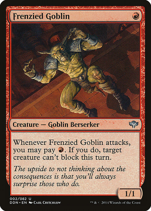 Frenzied Goblin [Duel Decks: Speed vs. Cunning] | Gear Gaming Bentonville