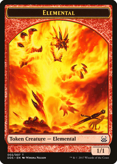 Elemental Token [Duel Decks: Mind vs. Might] | Gear Gaming Bentonville