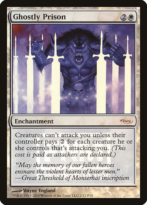 Ghostly Prison [FNM Promos] | Gear Gaming Bentonville