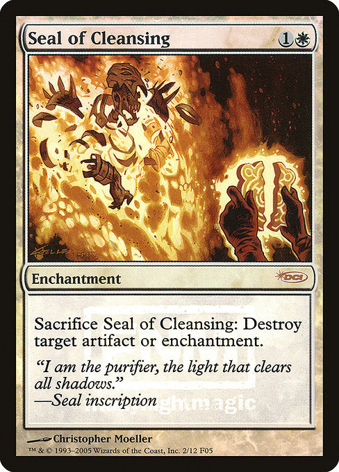 Seal of Cleansing [FNM Promos] | Gear Gaming Bentonville