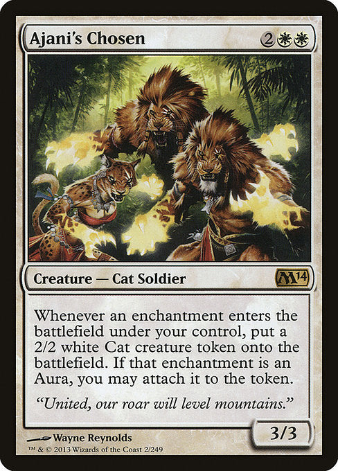 Ajani's Chosen [Magic 2014 (M14)] | Gear Gaming Bentonville