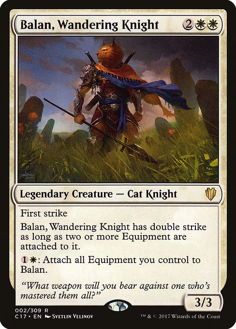 Balan, Wandering Knight [Commander 2017] | Gear Gaming Bentonville