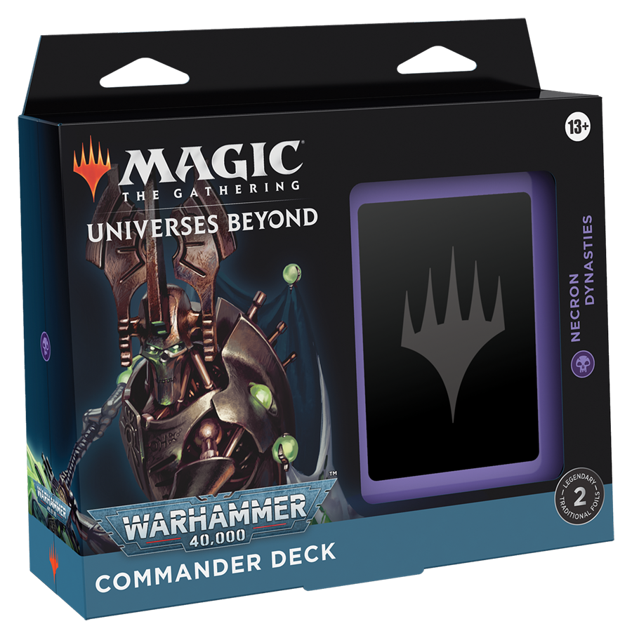 Universes Beyond: Warhammer 40,000 - Commander Deck (Necron Dynasties) | Gear Gaming Bentonville