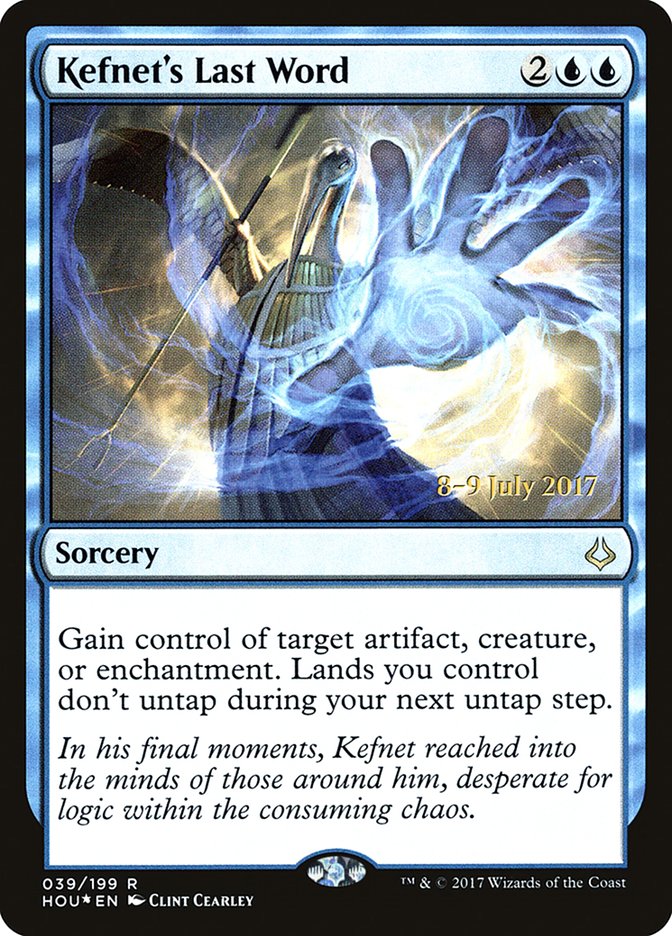 Kefnet's Last Word  [Hour of Devastation Prerelease Promos] | Gear Gaming Bentonville